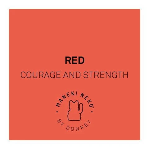 Lucky Cat - rouge
