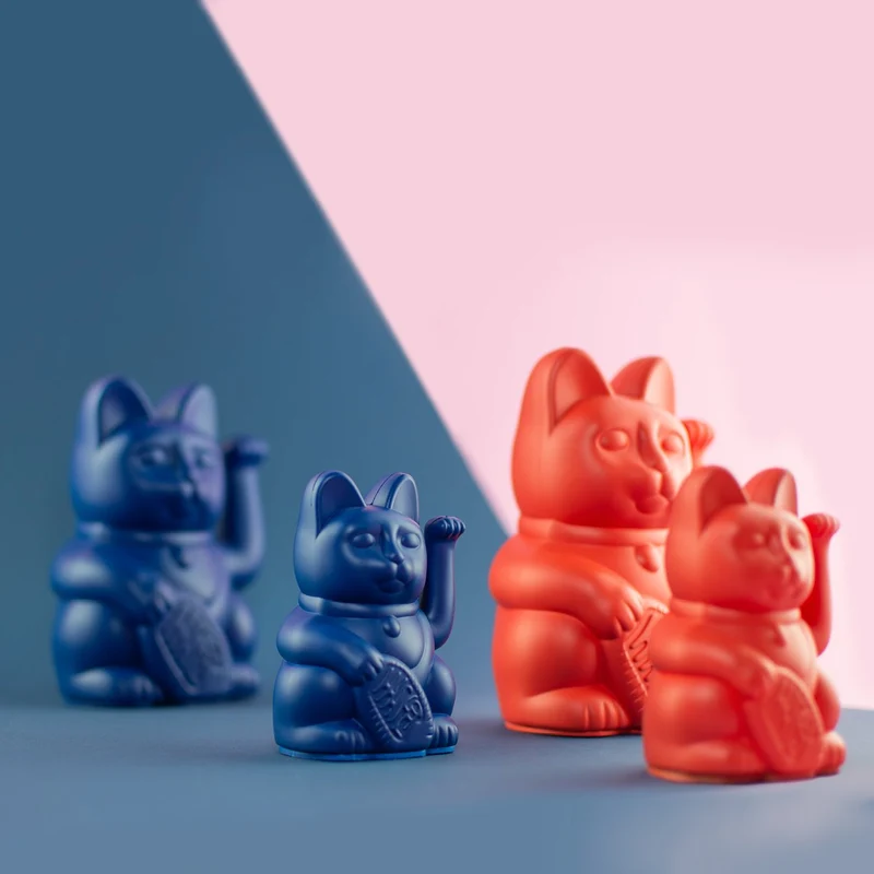 Mini Lucky Cat - rouge