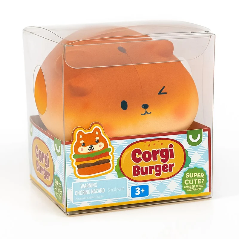 Jouet anti-stress - Burger Corgi