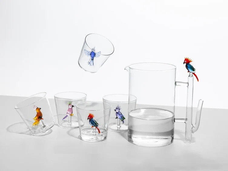 Ichendorf Talking Trees Carafe - Perroquet