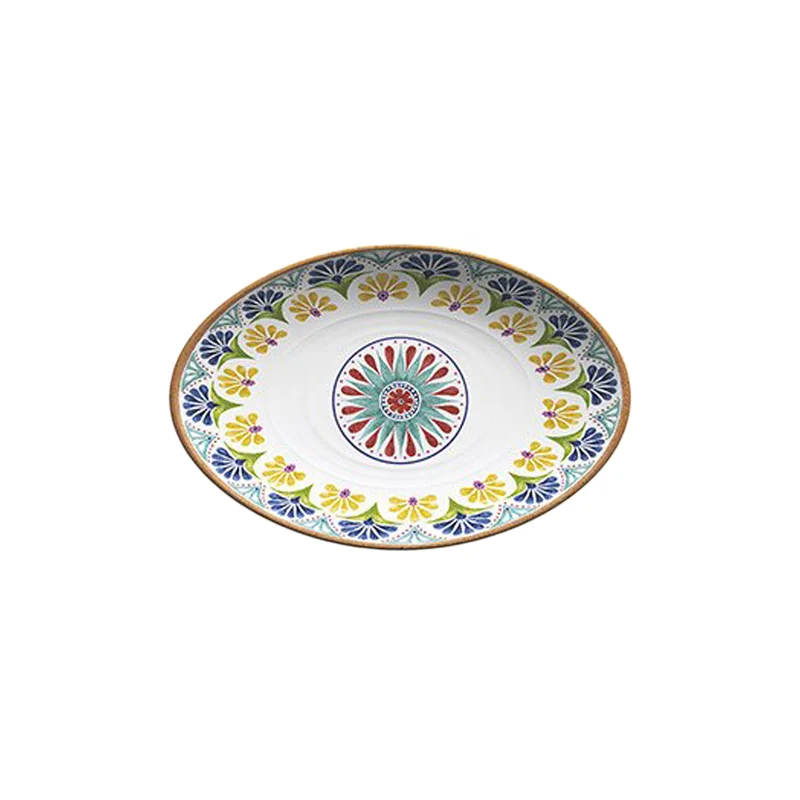 Plat ovale Risotto mélamine 34 cm - Porto