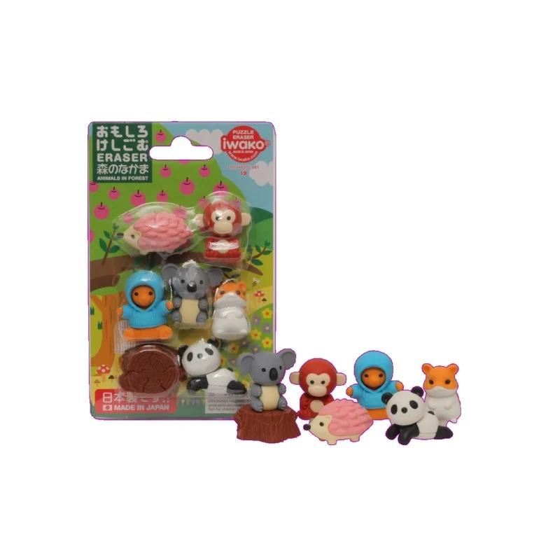 Set de 7 gommes