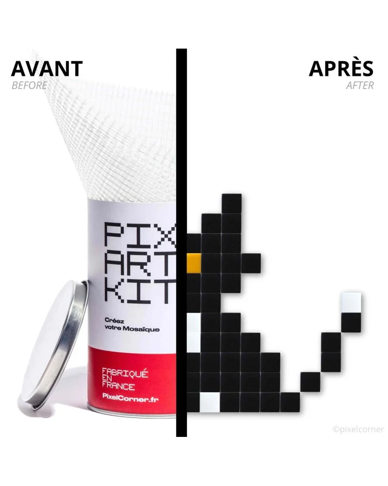 Pixel Art kit - Chat noir