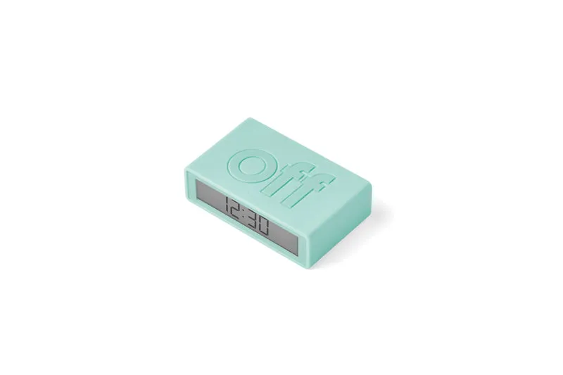 Réveil Flip mini Lexon - Menthe