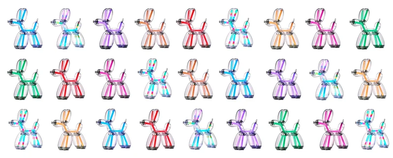 Lampe Balloon Dog Lexon x Jeff Koons
