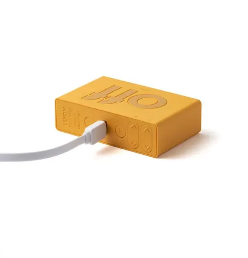 Réveil Flip mini Lexon - Jaune