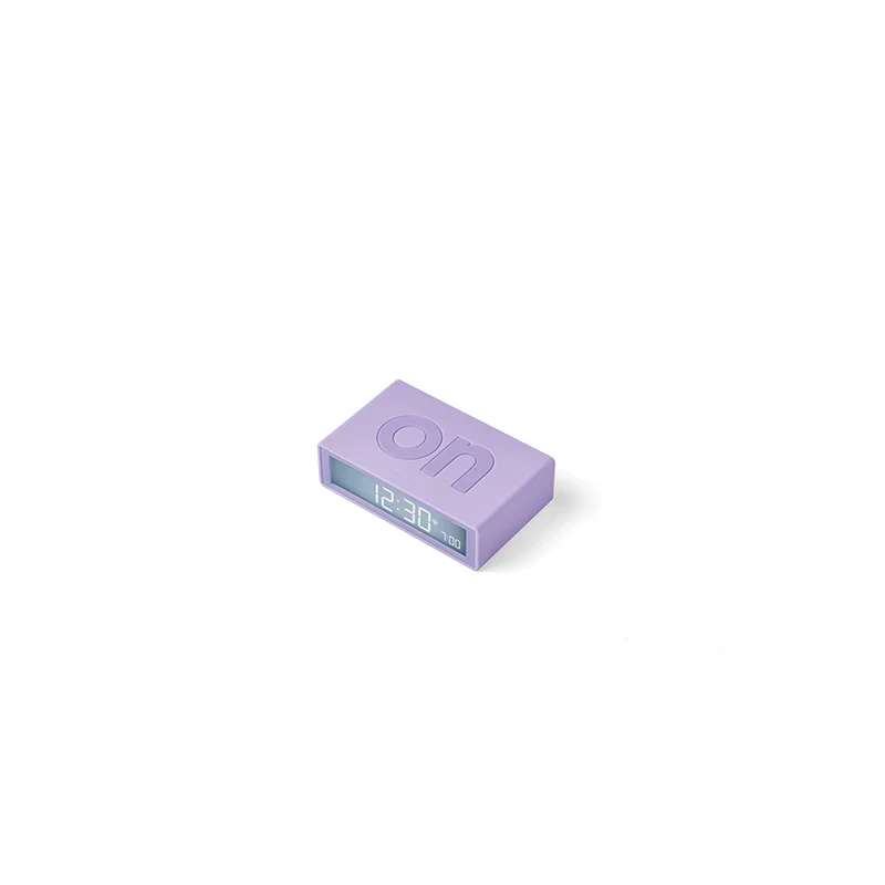 Réveil Flip Classic Lexon - lilas