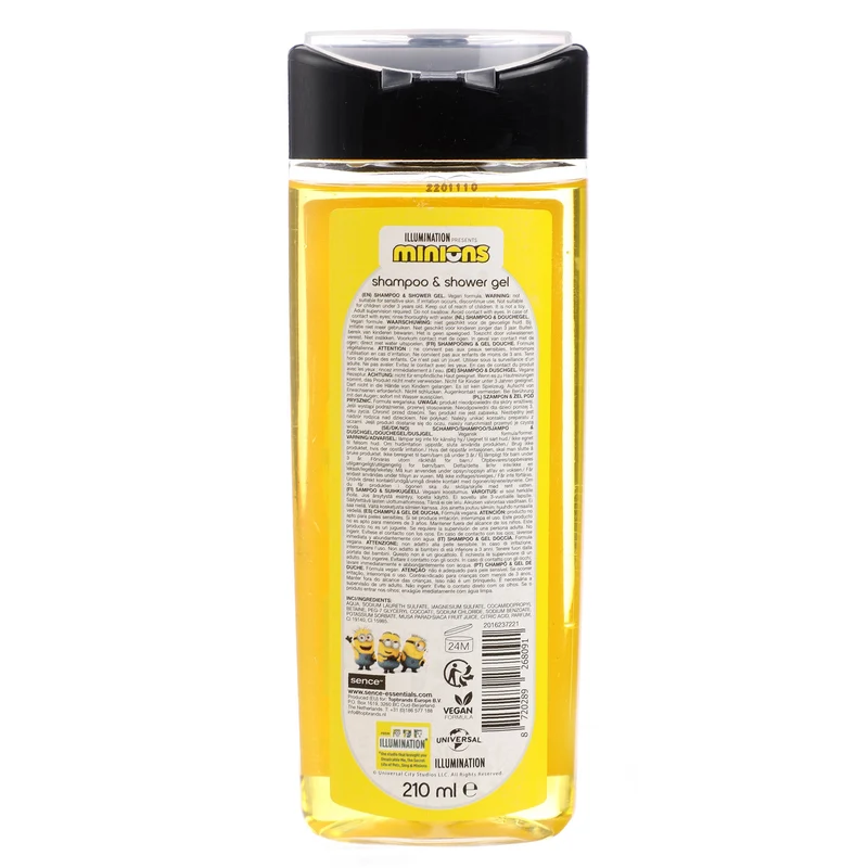 GEL DOUCHE 2 EN 1 CHEVEUX ET CORPRS LES MINIONS