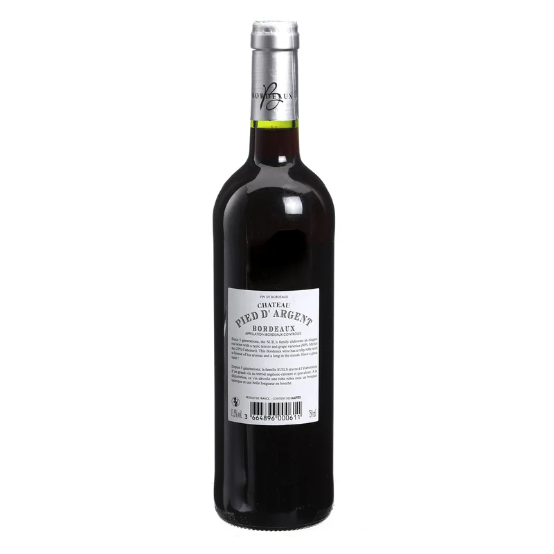 CHATEAU PIEDS D’ARGENT ABC CUVEE PRESTIGE 2018 13,5%