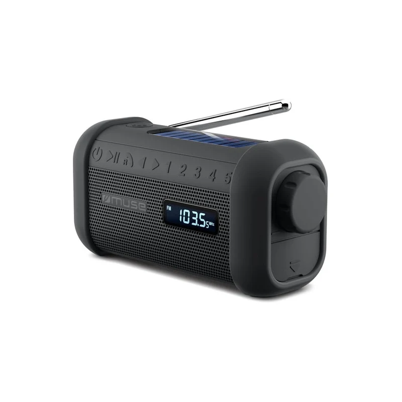 Enceinte Bluetooth portable + radio + lampe torche