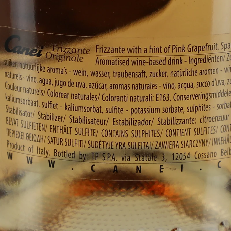 VIN ROSÉ PETILLANT AROMATISÉ AU PAMPLEMOUSSE