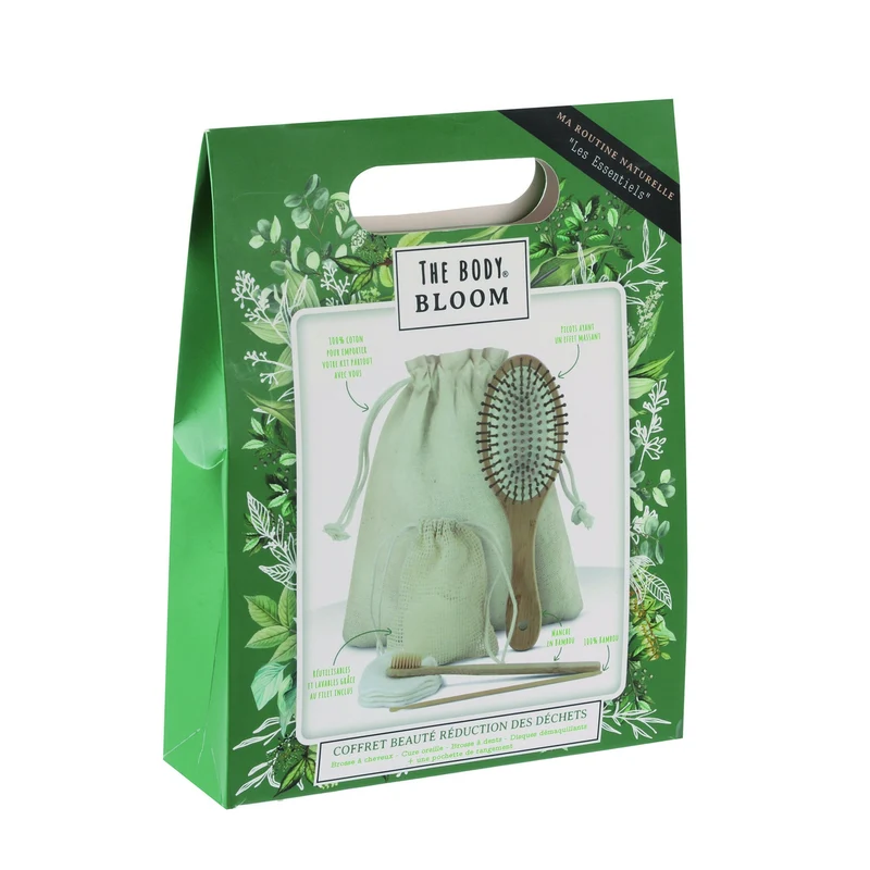 Trousse beauté de produits naturels