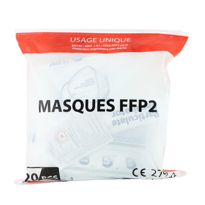 Sachet de 20 masques FFP2