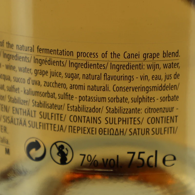 VIN ROSÉ PÉTILLANT AROMATISÉ À LA PECHE
