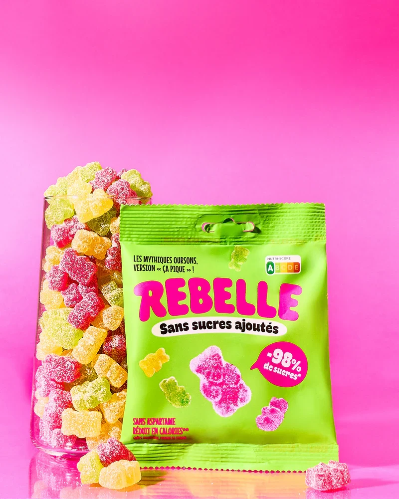 Bonbons Oursons acidulés sans sucre