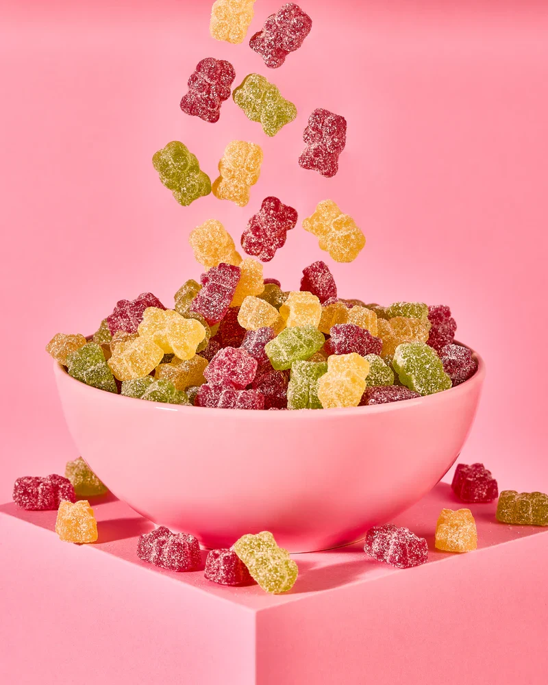 Bonbons Oursons acidulés sans sucre