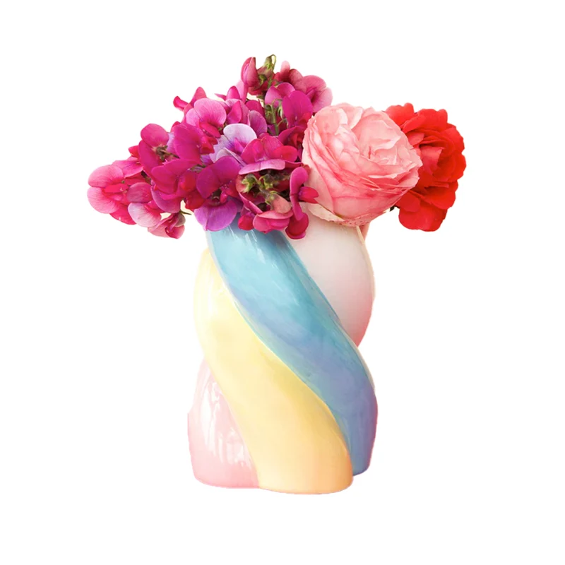 Vase candy marshmallow