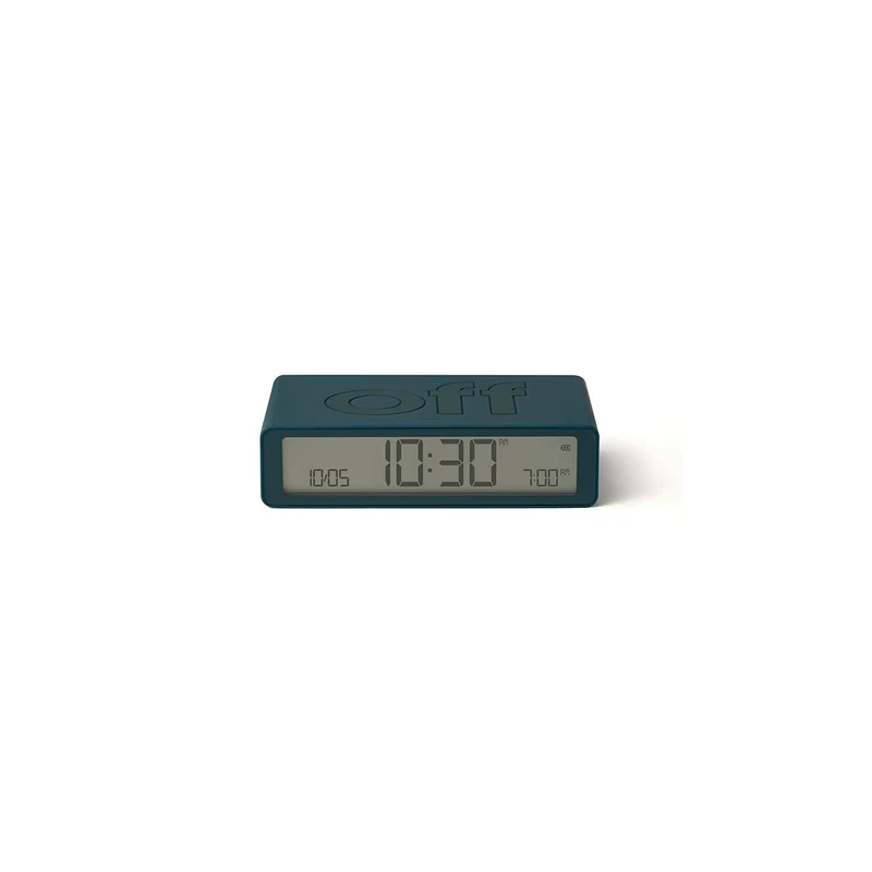 Réveil Flip Classic - Bleu canard