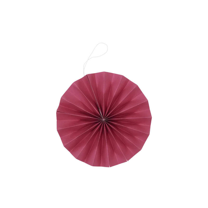 Set de 8 déco papier rosettes