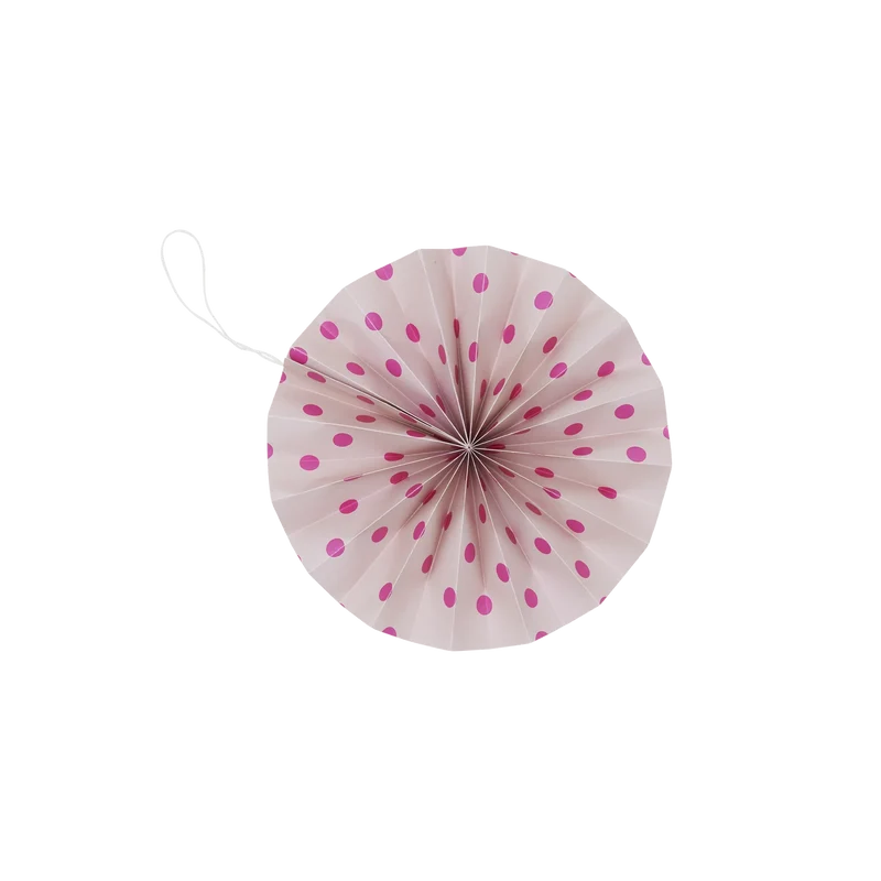 Set de 8 déco papier rosettes