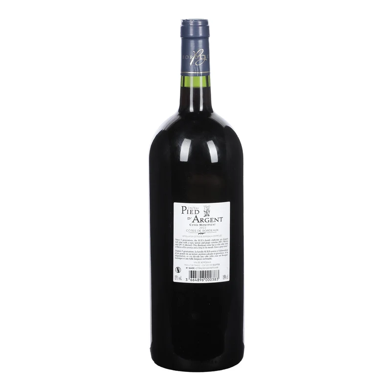 CHATEAU PIED D'ARGENT AOC COTES DE BORDEAUX 2022 13%