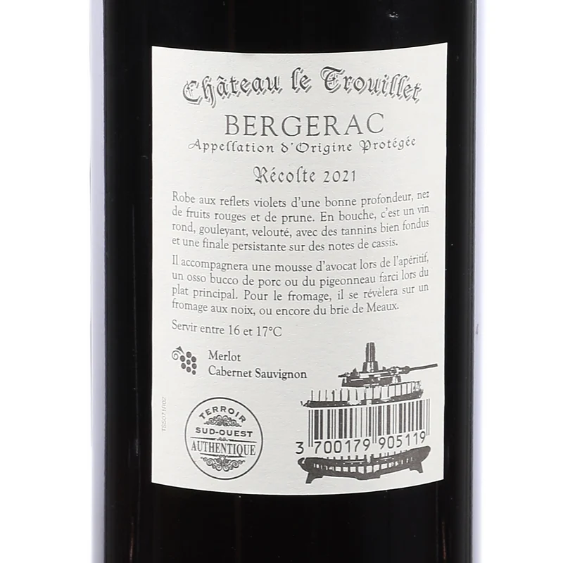 CHATEAU LE TROUILLET AOP 2020 14%