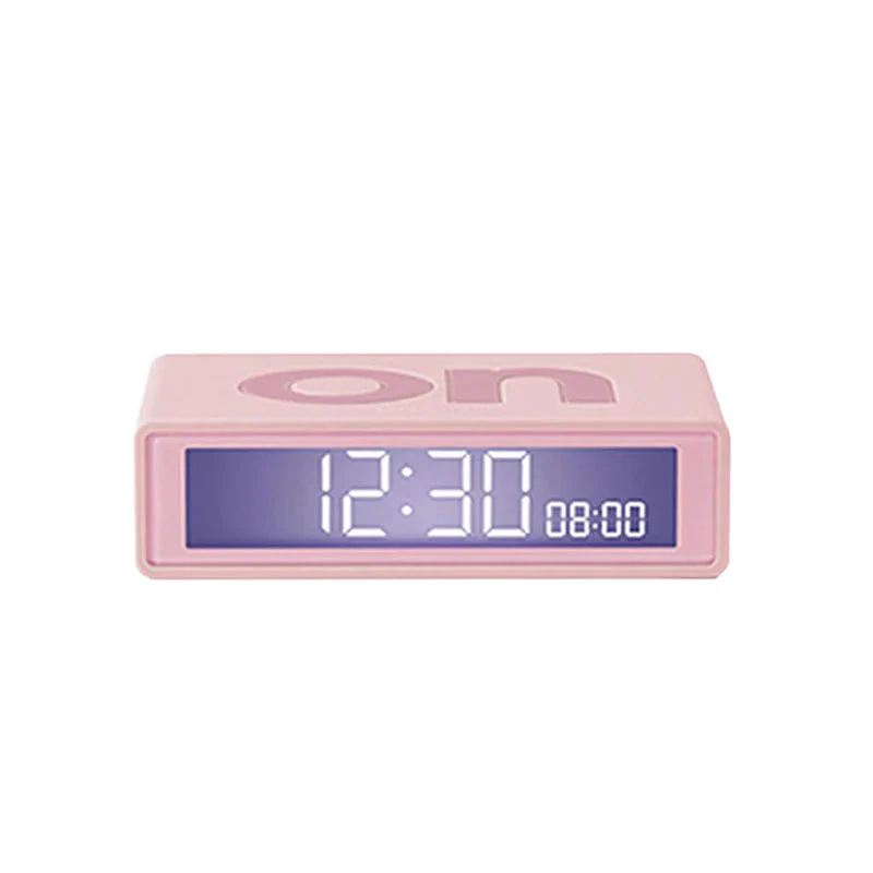 Réveil Flip mini Lexon - Rose