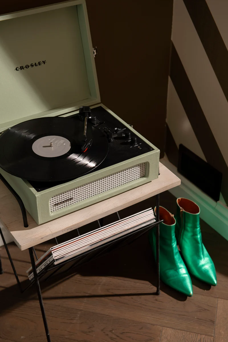 Tourne-Disque Crosley Voyager - sage