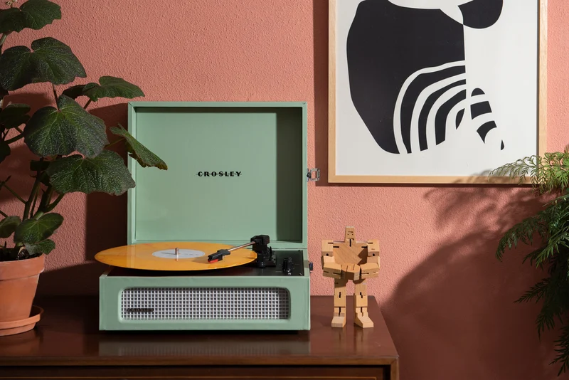 Tourne-Disque Crosley Voyager - sage