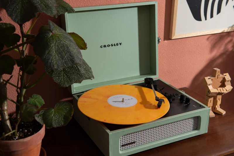Tourne-Disque Crosley Voyager - sage