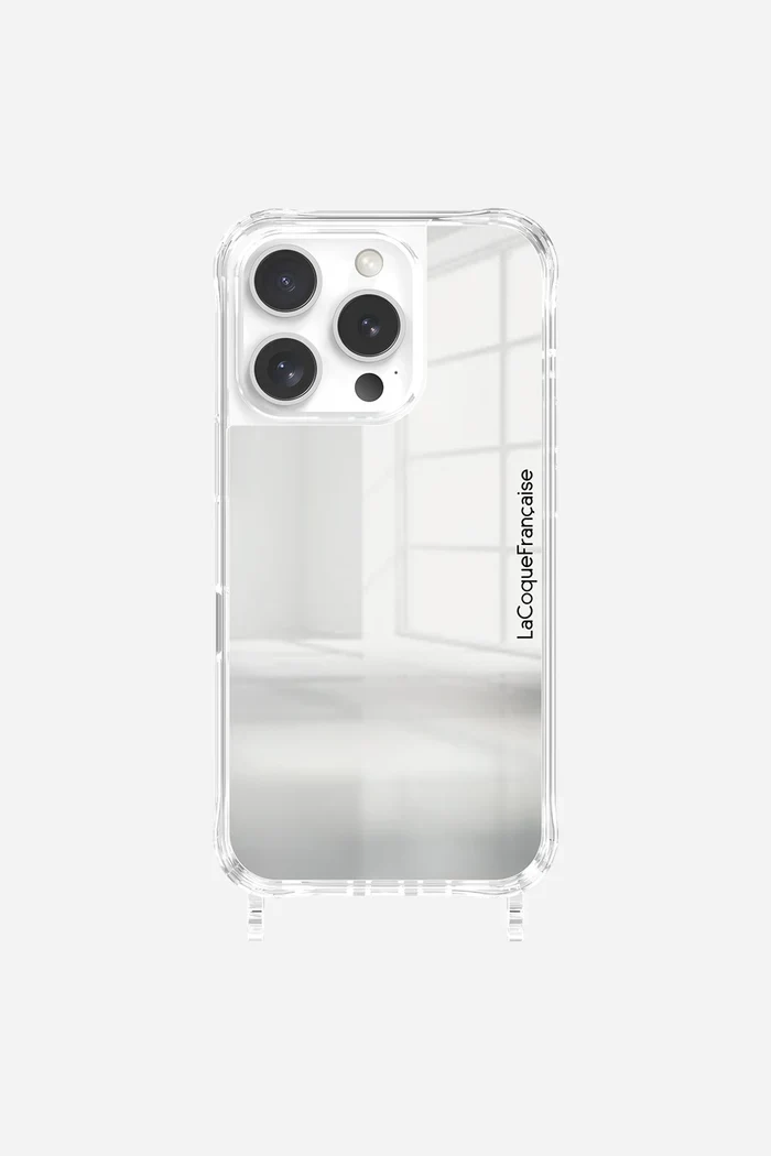 Coque anneaux miroir iPhone