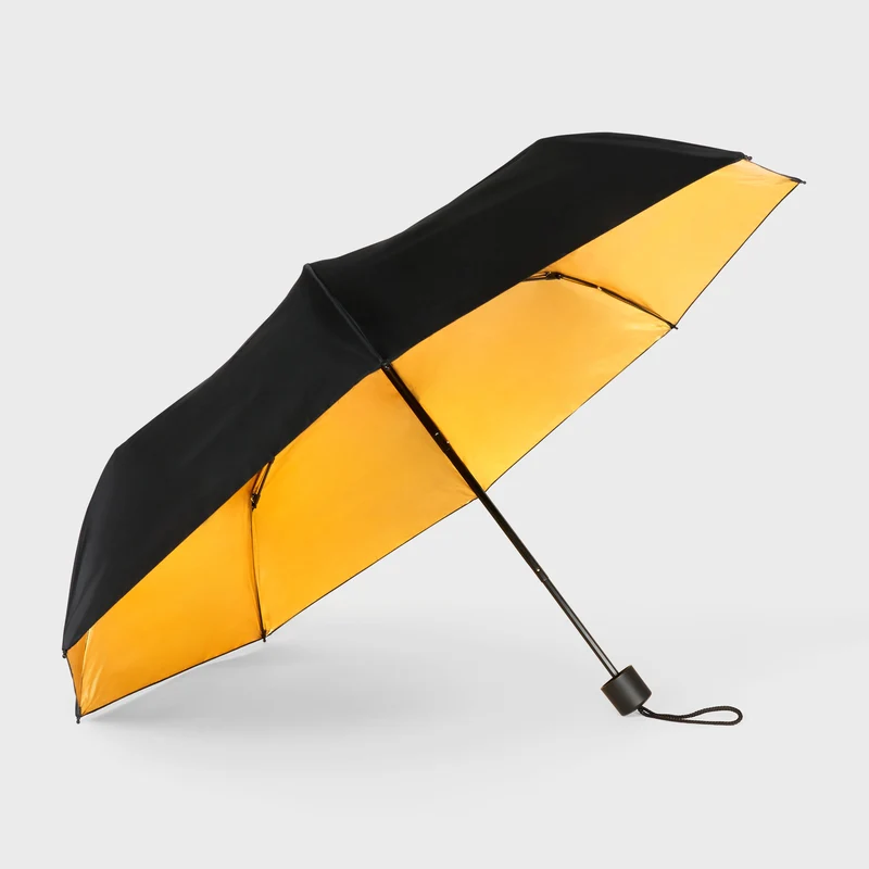 Parapluie - Noir et Or
