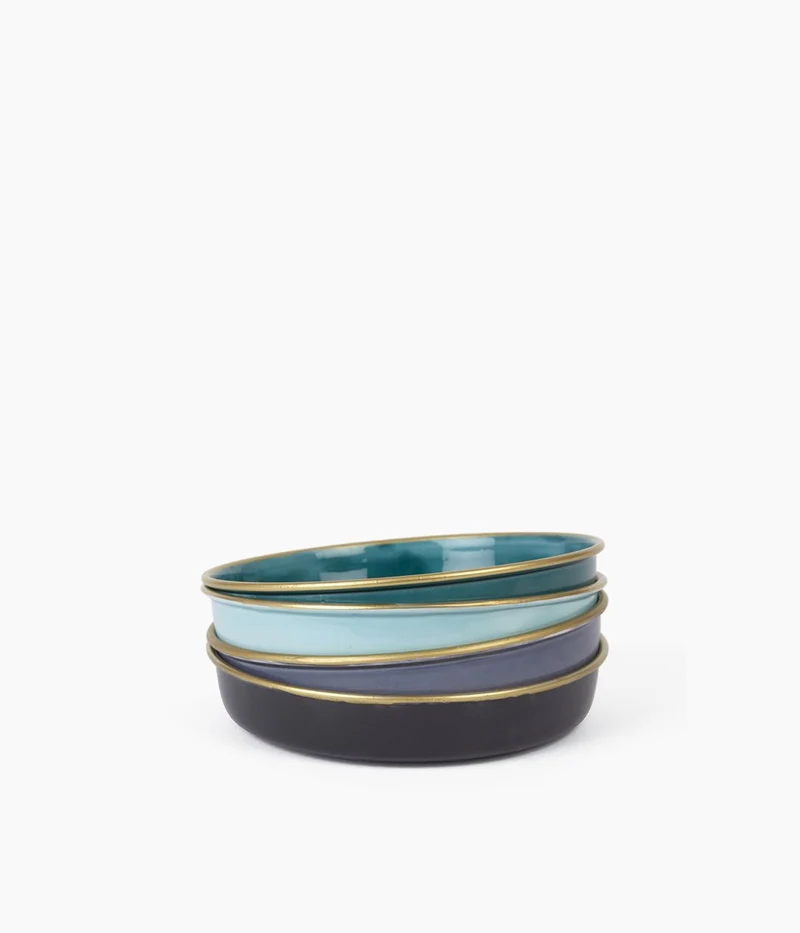 Plateau Berbère Ø 60 cm - bleu clair