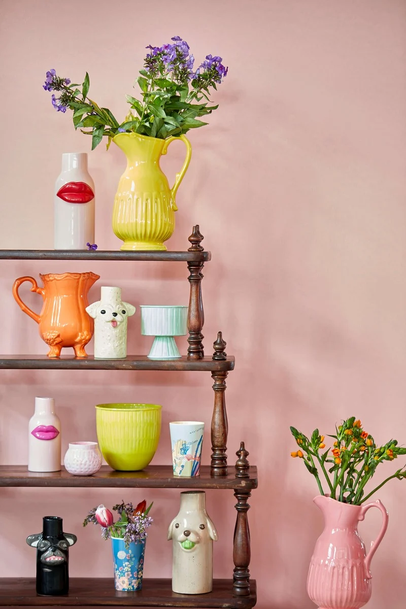 Vase bouche L et Rouge - Lipstick