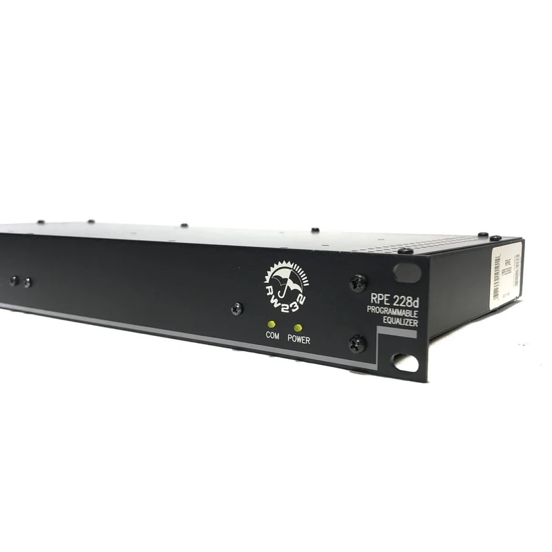 Rane RPE 228d Two Channel 1/3-Octave Programmable Digital Equalizer