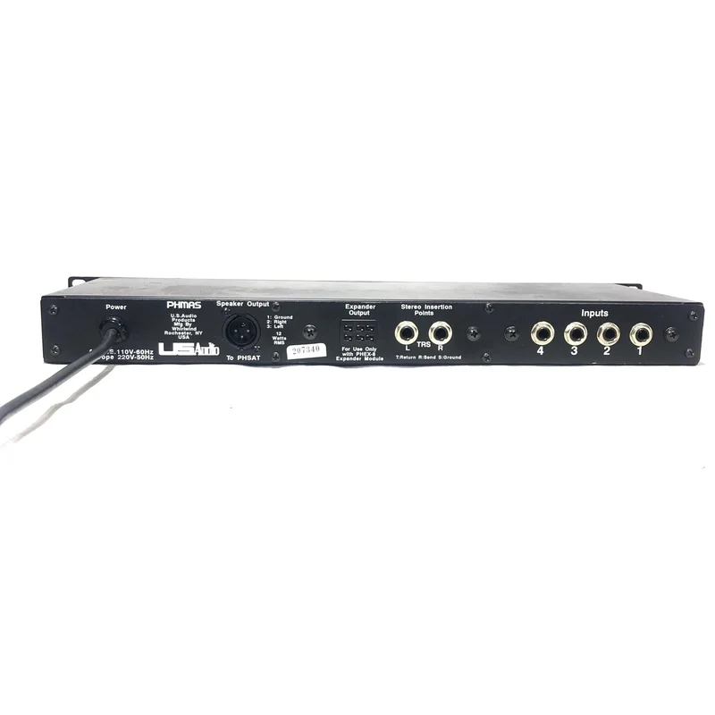 US Audio PHMAS Master Module, Personal Headphone Monitor System #2495 - USED