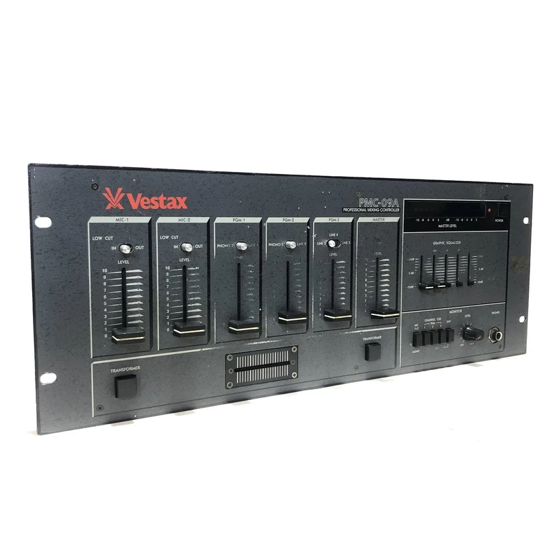 Vestax PMC-09A Professional Mixing Controller DJ Mixer #2358 - USED