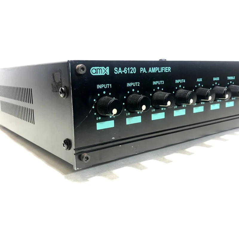 amx Prologue SA-6120 Desktop Mixer Power Amplifier #2497 - USED