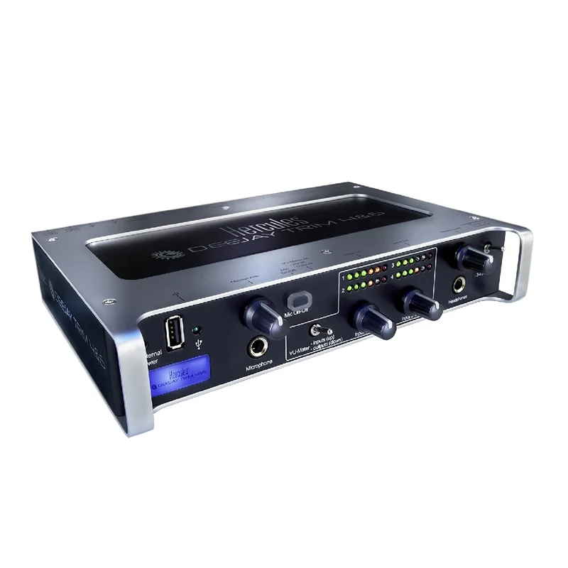 Hercules DeeJay TRIM 4&6 - USB 4-Channel DJ Audio Interface