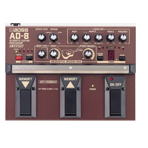 Boss AD-8 Acoustic Guitar Processor - DEMO