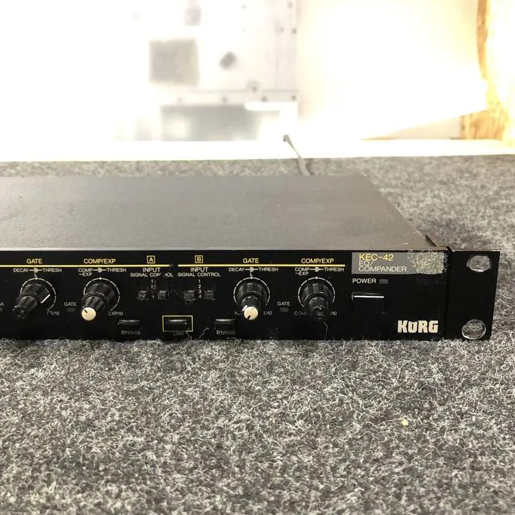 Korg KEC-42 EQ Compander, Equalizer, Compressor Expander - USED