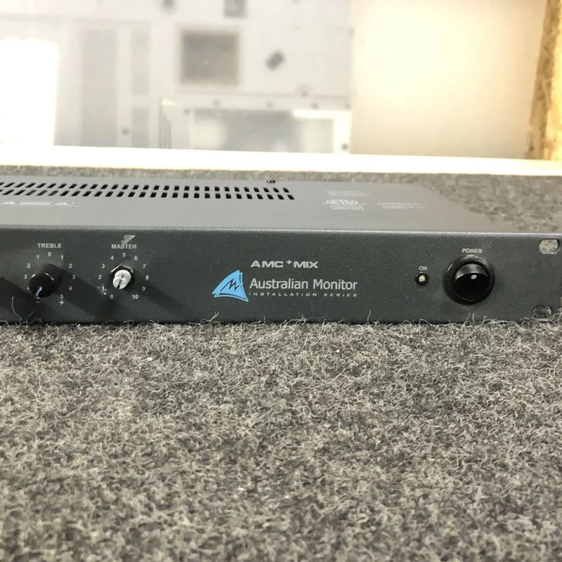 Australian Monitor AMC Mix 4-Channel Line and Microphone Mixer # - USED