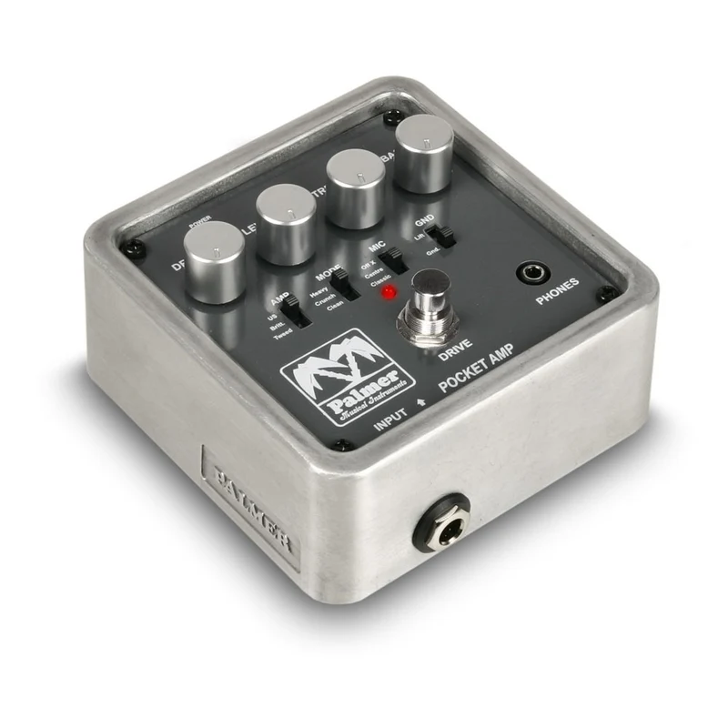 Palmer PEPAMP Portable Guitar Preamp w/ Headphone and XLR outputs